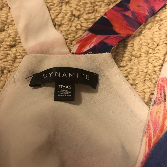 Floral dynamite tank top - Picture 2 of 2